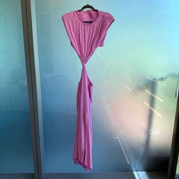 Scotch and Soda Cut Out Midi Dress - Picture 2 of 5